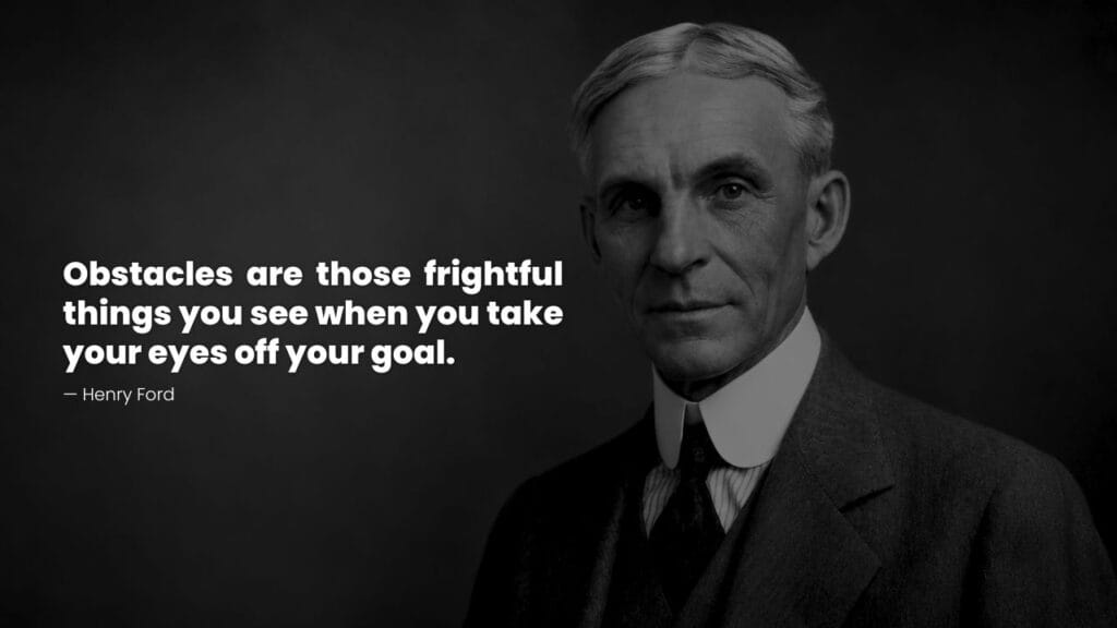 Henry Ford Motivational Quote for Anxiety