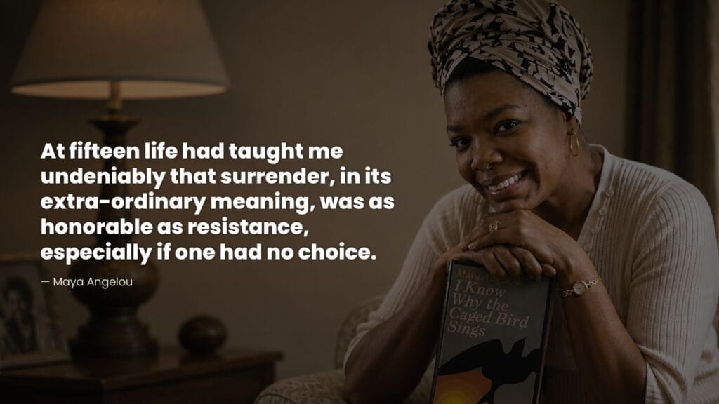 i know why the caged bird sings Quotes